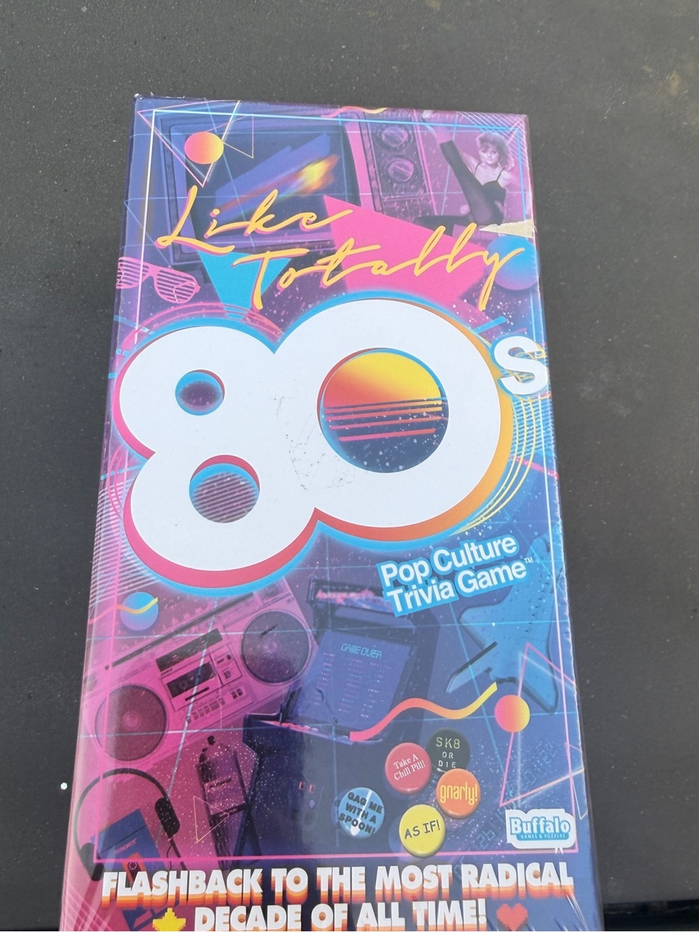 Like Totally 80s Pop Culture Trivia Game New -